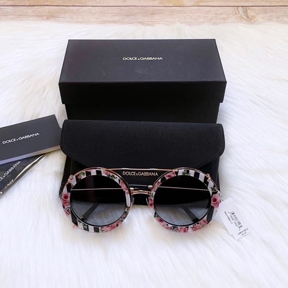 Dolce & Gabbana Oversized Round Sunglasses - Picture 4 of 13